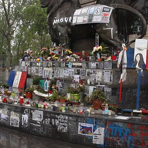 Bilder Place de la République, printemps 2016