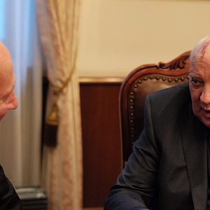 Bilder Meeting Gorbachev