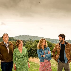 Bilder Mit der Tür ins Haus