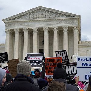 Bilder Selbstbestimmung ./. Politik - Abtreibung in den USA