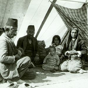 Bilder Die Austreibung des armenischen Volkes in die Wüste