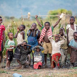 Bilder Anderswo. Allein in Afrika