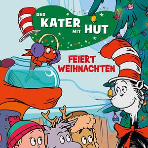 Bilder Der Kater mit Hut feiert Weihnachten