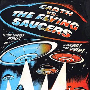 Bilder Fliegende Untertassen greifen an