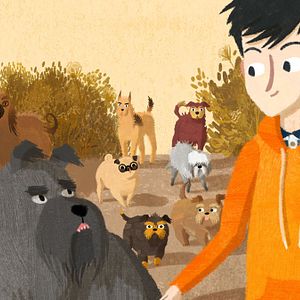 Bilder Jacob, Mimmi and the Talking Dogs