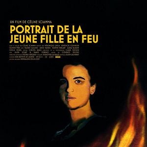 Bilder Porträt einer jungen Frau in Flammen