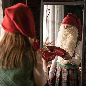 Bilder Lucia und der Weihnachtsmann