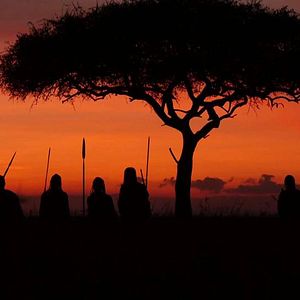 Bilder Der weiße Massai Krieger