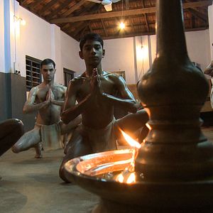 Bilder The table with the dogs