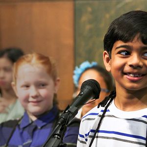 Bilder Der amerikanische Traum vom Buchstabieren