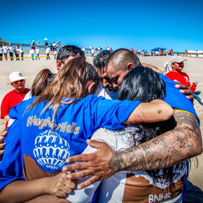 Bilder Eine 3-minütige Umarmung