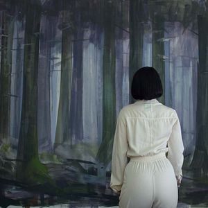 Bilder Sie weiß von dir