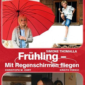 Bilder Frühling - Mit Regenschirmen fliegen