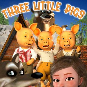 Bilder Three Little Pigs: Ruby's Storytime