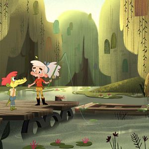 Bilder Arlo, der Alligatorjunge