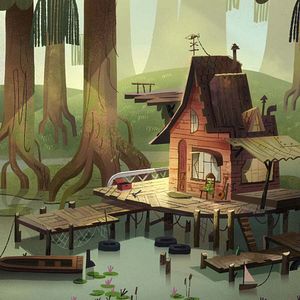 Bilder Arlo, der Alligatorjunge