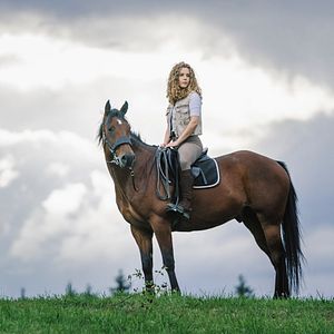 Bilder Reiterhof Wildenstein - Jacomo und der Wolf