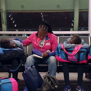 Bilder Drei Schwestern auf der richtigen Bahn