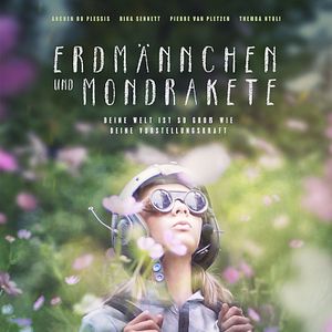 Bilder Erdmännchen und Mondrakete