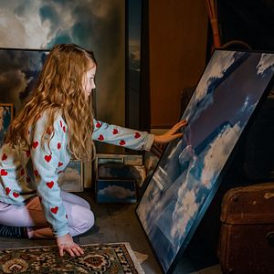 Bilder Wolke unterm Dach