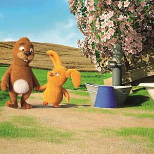 Bilder Keinohrhase und Zweiohrküken