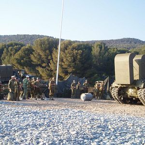 Bilder Au Soldat Inconnu, le débarquement de Provence