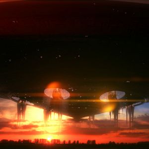 Bilder UFO - Versuche ruhig zu bleiben