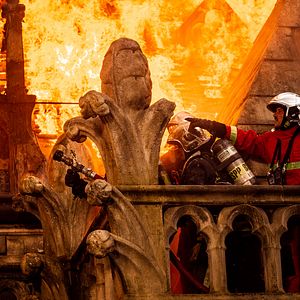 Bilder Notre-Dame in Flammen