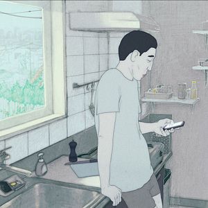 Bilder Saules aveugles, femme endormie