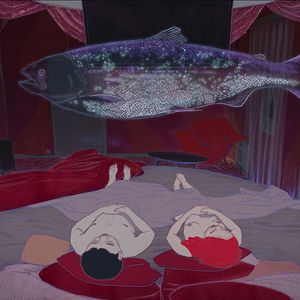 Bilder Saules aveugles, femme endormie