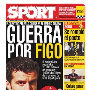 Bilder Die Figo-Affäre: Der Transfer, der den Fußball veränderte