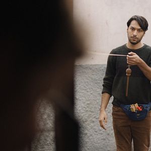 Bilder Das Blau des Kaftans