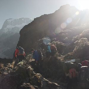 Bilder Kilimandscharo - diesmal mit Krücken