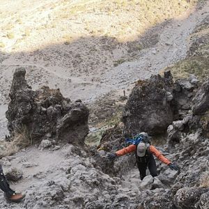 Bilder Kilimandscharo - diesmal mit Krücken