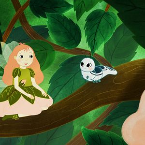 Bilder Rosa und der Steintroll