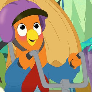 Bilder Ein Huhn will’s wissen