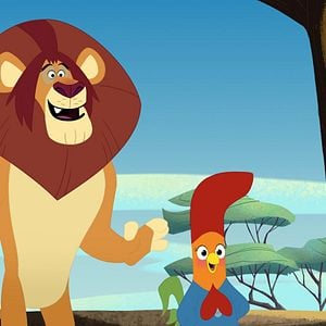 Bilder Ein Huhn will’s wissen