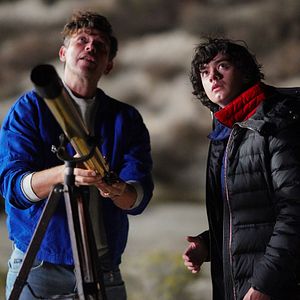 Bilder Aristoteles und Dante entdecken die Geheimnisse des Universums