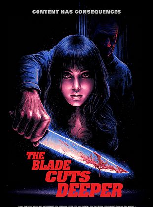 Filmposter von  The Blade Cuts Deeper