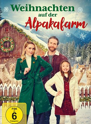 Filmposter von Weihnachten auf der Alpakafarm