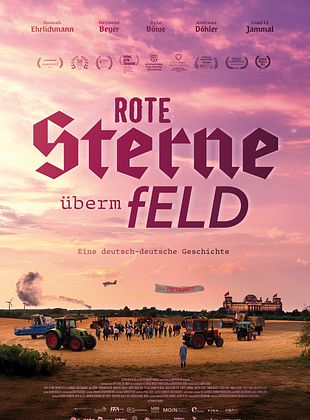 Rote Sterne überm Feld