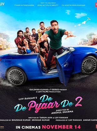 Filmposter von De De Pyaar De 2
