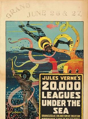 Filmposter von 20.000 Meilen unter dem Meer
