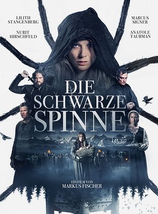 Filmposter von Die Schwarze Spinne