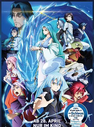 Filmposter von  Meine Wiedergeburt als Schleim in einer anderen Welt, Der Film: Tränen des azurblauen Meers