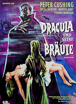 Filmposter von Dracula und seine Bräute