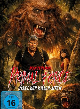 Filmposter von Primal Force - Insel der Killer Affen