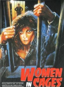 Filmposter von Frauen hinter Zuchthausmauern