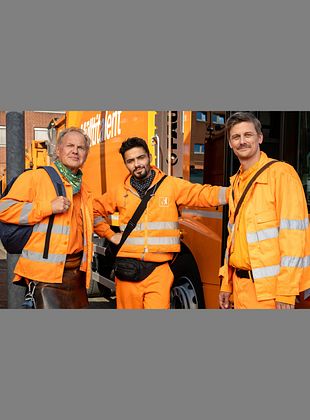 Filmposter von Die Drei von der Müllabfuhr - Der Neue