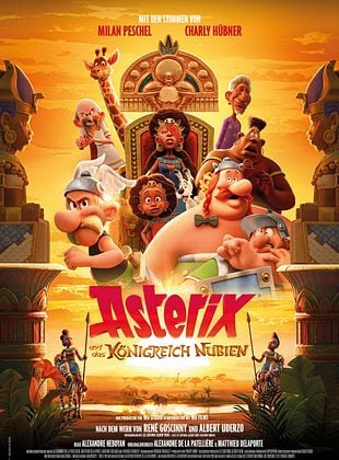 Filmposter von  Asterix und das Königreich Nubien